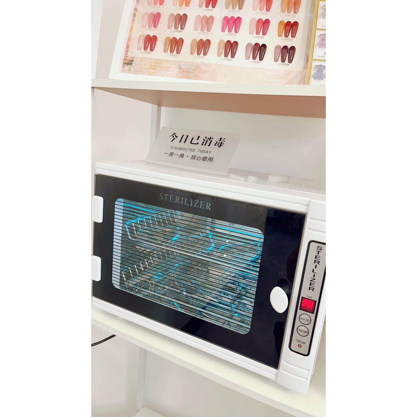美睫理发家用修脚小型紫外线消毒柜内衣毛巾柜美发店纹身迷你纹绣