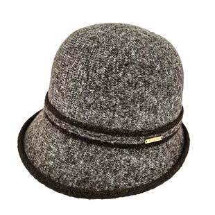 羊毛帽子女款2025新款时尚洋气冬季渔夫帽显脸小高级感冬天针织帽