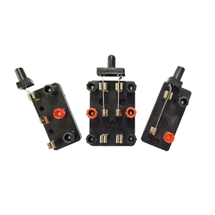 单刀单掷开关单刀双掷开关双刀双掷初高中物理电学线路连接电路闸刀闭合电路中学教学实验仪器