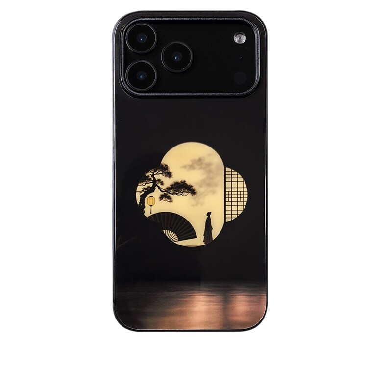 游园惊梦 新中式言壳坊原创高级感适用于苹果手机壳iphone17promax华为小米钢化玻璃套16pro小众15pm14情侣13