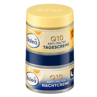 dm德国balea芭乐雅辅酶q10补水保湿滋润日霜夜间修复晚霜紧致面霜