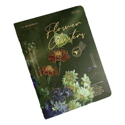 复古繁花活页本花团锦簇烫金B5