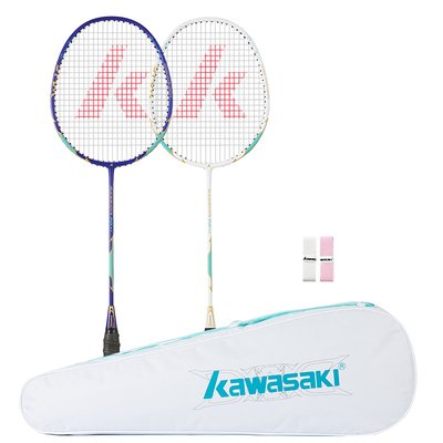 川崎KD-1羽毛球拍碳素耐用对拍