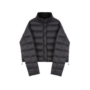 短款羽绒服2025冬季新款女装百搭排骨女款长袖立领保暖外套