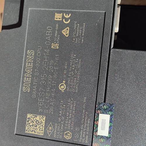 【请询价】315-2eh14 CPU模块