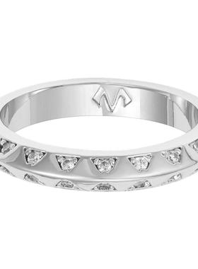 江衡同款babama好事系列三角光环男士戒指情侣对戒新年礼物送男友