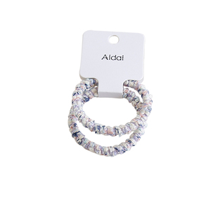 莫奈的花园~头绳2025新款高端发绳扎头皮筋高弹力耐用基础发圈女