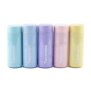 特百惠190ml小巧瓶 男女学生上班族不锈钢糖果色便携口袋保温杯