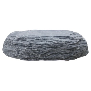 鱼缸草缸造景生态石天然溪流石页岩石片水族专用石头一石成景