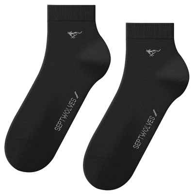 七匹狼纯棉芦荟消臭10A抑菌男袜