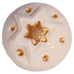 精工猛犸牙雕刻六角星隔珠描金顶珠背云星月金刚菩提手串DIY配饰