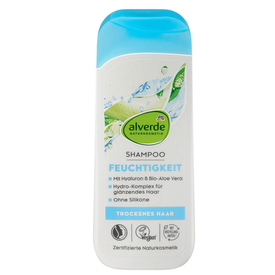 alverde艾薇德芦荟玻尿酸洗发水