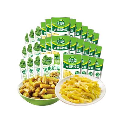 吉香居鲜香榨菜丝泡椒豇豆