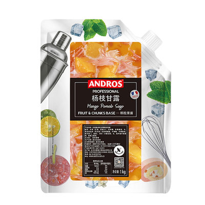 安德鲁杨枝甘露果酱涂抹面包即食