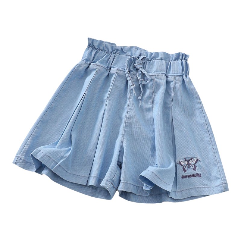 女童牛仔裤裙夏装新款