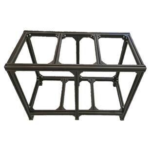 鱼缸架子专用底柜铝型材铝合金框架定制龟缸框架DIY水族箱子底座