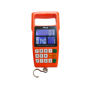 计价电子手提秤50公斤高精度家用小型迷你智能便携式钓鱼弹簧磅秤