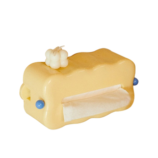 Auramoon.Visitor.纸巾盒洗脸巾收纳盒卫生间厨房悬挂抽纸盒|至客