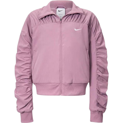 Nike/耐克正品秋冬新款大童翻领短款时尚梭织外套FZ5619-523