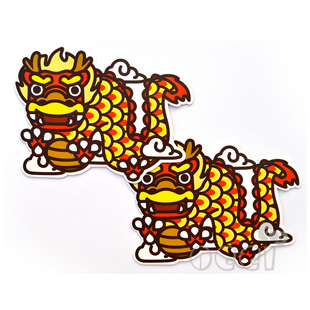 飞龙龙马精神卡通可爱新年创意男孩红包\利是封(5个装)