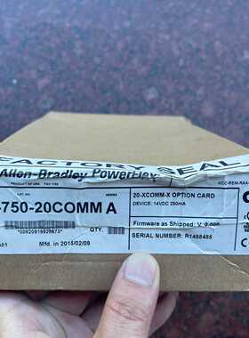 【询价】AB 20-750-20COMM A，没有开封、议价适用