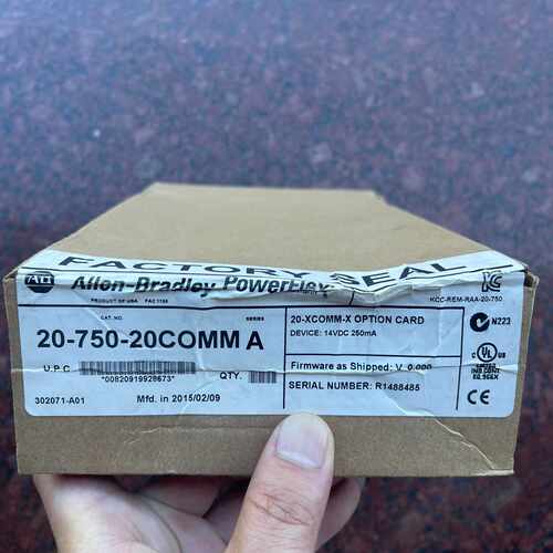 【询价】AB 20-750-20COMM A，没有开封、议价适用