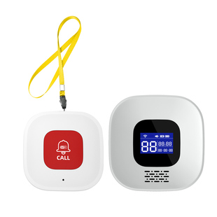 独居老人一键呼叫器连手机远程涂鸦APP通知床头家用老人呼叫按钮