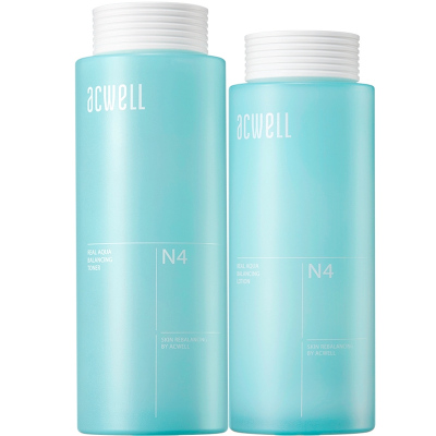 艾珂薇N4平衡水乳保湿护肤套装