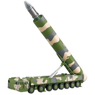 东风-41洲际弹道导弹车军事拼装模型玩具1：72大尺寸拆装摆件DF41