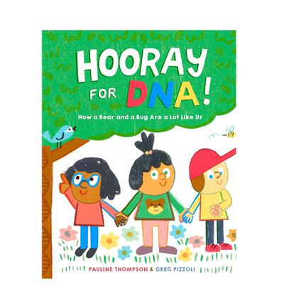 【现货】DNA万岁英文儿童绘本知识百科进口原版书精装Hooray For DNA! THOMPSON Random House