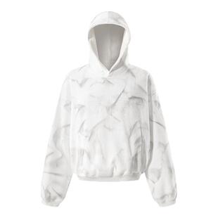 (TBHNP) theboyhasnopatience 曙光辉月刺绣logo卫衣连帽口袋宽松