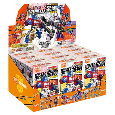 布鲁可积木变形金刚星辰版玩具