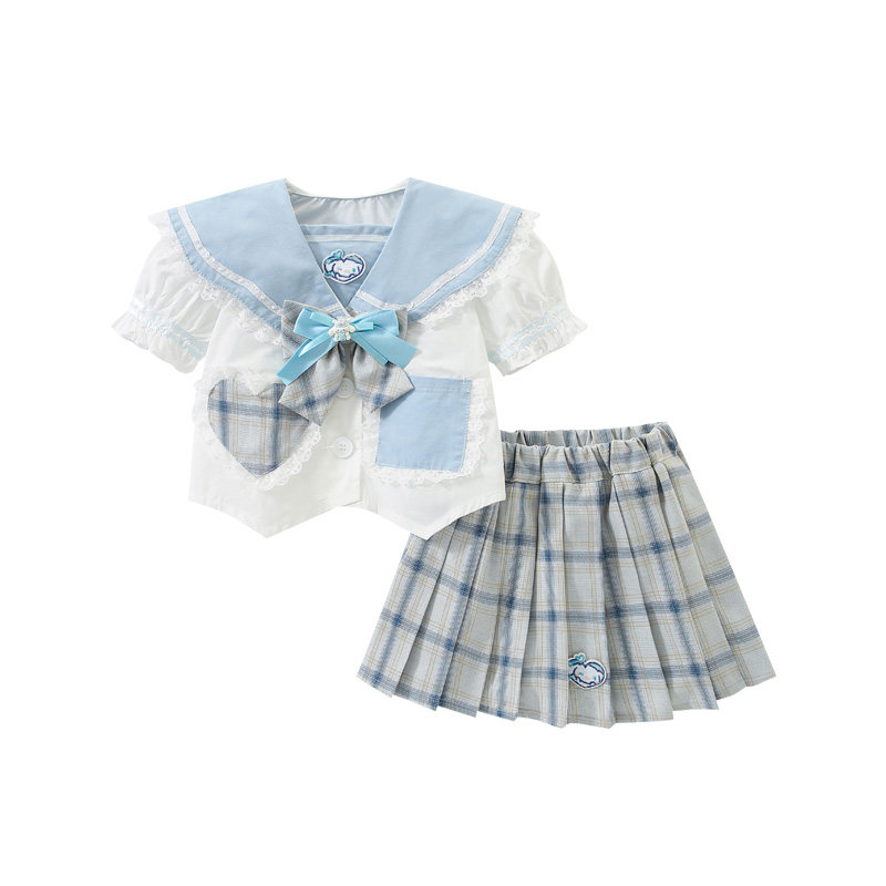 DeerBell女童jk套装玉桂狗衣服
