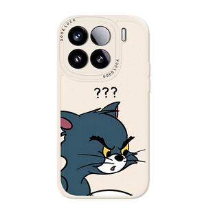 猫和老鼠适用小米15手机壳14pro红米k80情侣用k70创意13有趣的note12新款11ultra汤姆60杰瑞50男女40趣味10套