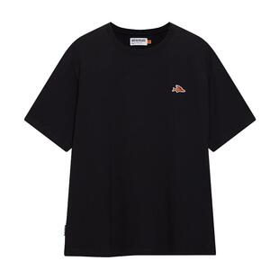 【新品】CDC Anne 男女同款飞鱼刺绣休闲有机纯棉T恤法国小飞鱼