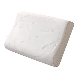 水星家纺泰国原液进口乳胶枕60S长绒棉抗菌桑蚕丝枕枕头枕芯床品