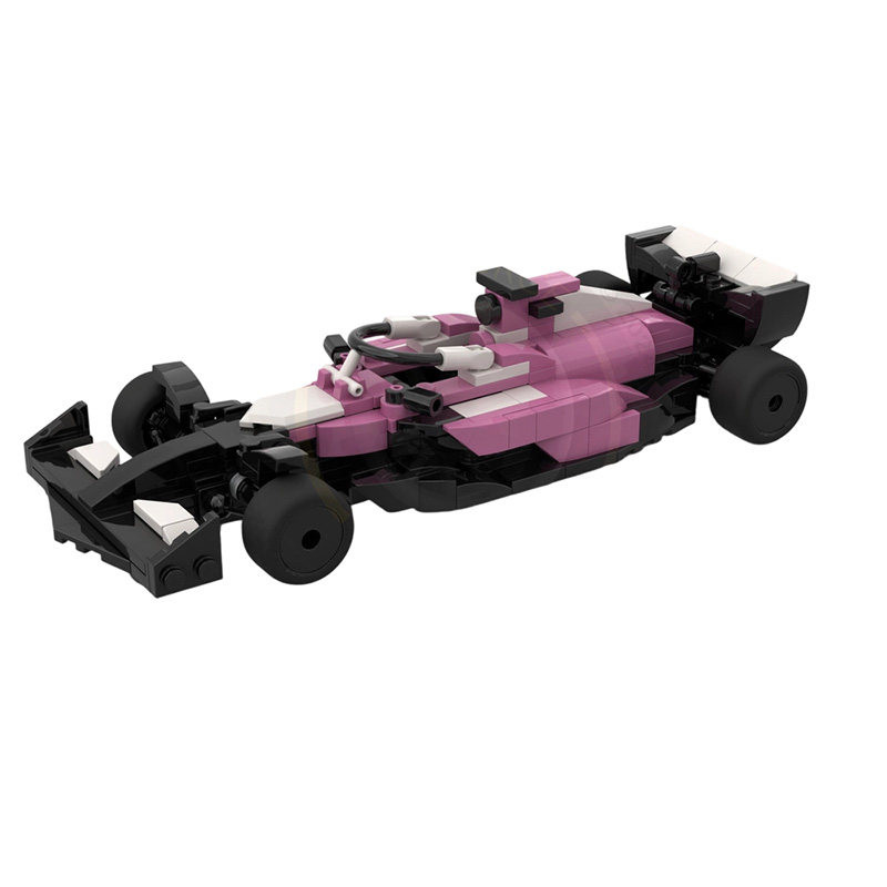F1红牛维萨VCARB方程式赛车积木