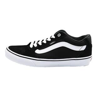 VANS范斯新款男Faulkner经典黑白低帮运动休闲板鞋百搭潮流板鞋