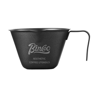Bincoo意式浓缩咖啡量杯不锈钢带刻度小奶盅萃取咖啡杯家用咖啡机