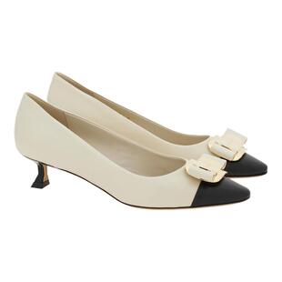 【季末折扣】FERRAGAMO菲拉格慕女士新版Vara扣饰高跟鞋