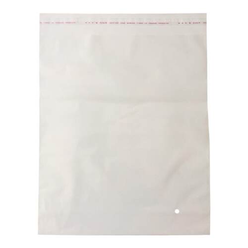 透明自粘袋PE服装包装塑料自封口衣服衬衫大衣打包袋8丝30*40印刷
