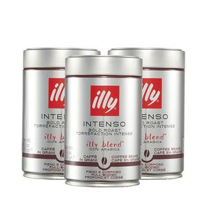 【250g*3】illy意利咖啡豆原罐进口阿拉比卡