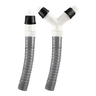 洗衣机排水管二合一Y型三头通下水管道一拖二地漏直接头加延长管