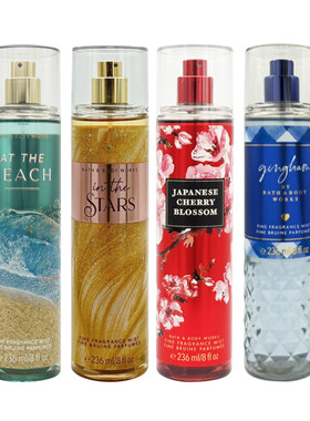 美国Bath&body works/BBW香氛喷雾清爽保湿身体香水集合236ml包邮
