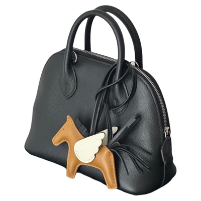 贝壳包头层ev牛皮 钢五金斜挎手提包迷你保龄球包