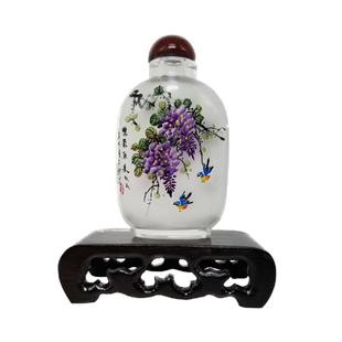手绘内画瓶鼻烟壶中国风衡水特色工艺品送领导同事老外出国礼品