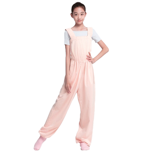 柏屋暴汗服儿童女连体裤跑步练功裤发汗运动裤女童舞蹈124118001