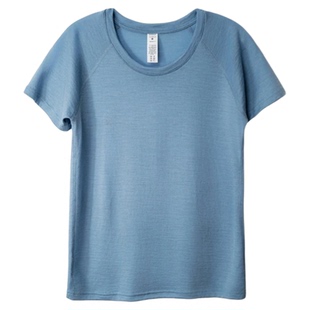 DOVERIST 经典系列100%美利奴羊毛女士运动短袖T恤2/72支抗菌防晒