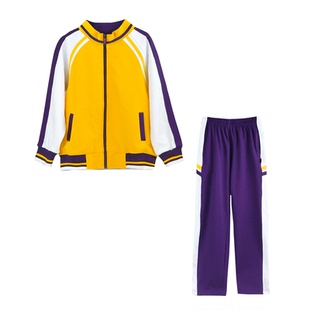 小学生校服长袖男生秋装珠海市斗门区统一学生装运动班服短袖夏装