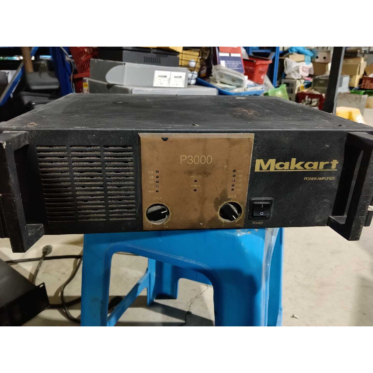 【议价-可维修】 Makart P3000专业功放 实物拍的 成色还行 有点